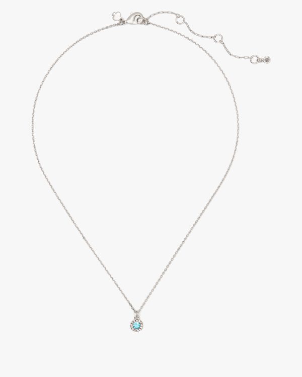 Kate Spade You're A Gem Pave Halo Pendant