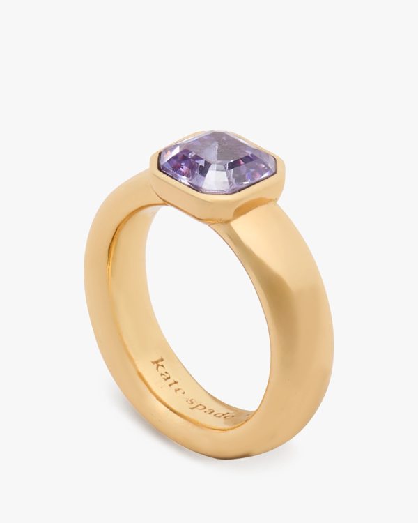 Kate Spade Keep Sparkling Asscher Ring