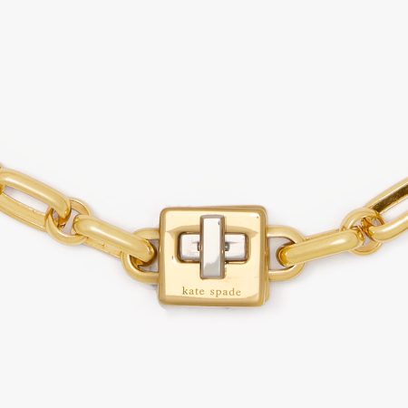 Kate Spade Phoebe Turnlock Necklace