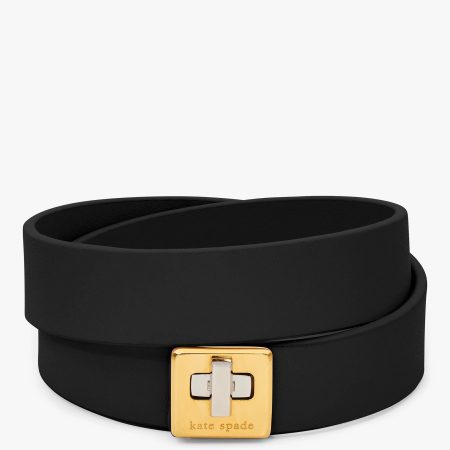 Kate Spade Phoebe Leather Double Wrap Bracelet