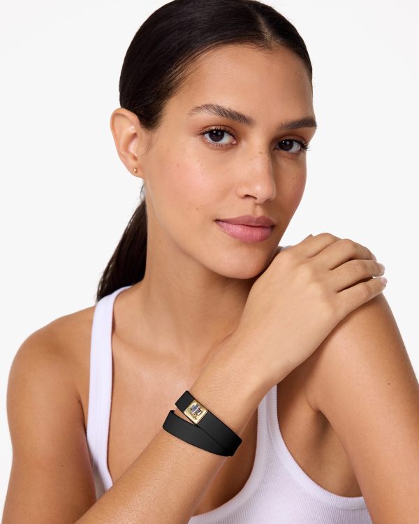 Kate Spade Phoebe Leather Double Wrap Bracelet