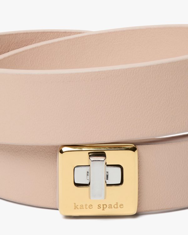 Kate Spade Phoebe Leather Double Wrap Bracelet