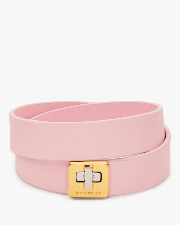 Kate Spade Phoebe Leather Double Wrap Bracelet