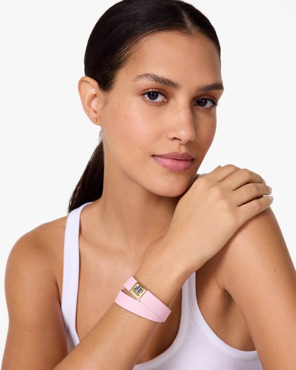 Kate Spade Phoebe Leather Double Wrap Bracelet