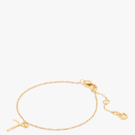 Kate Spade Initial Script Bracelet