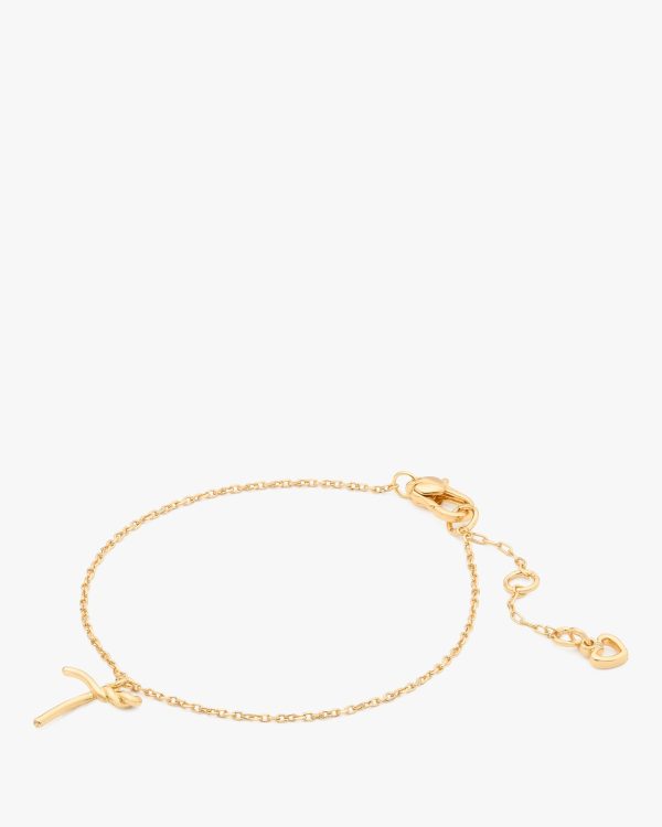 Kate Spade Initial Script Bracelet