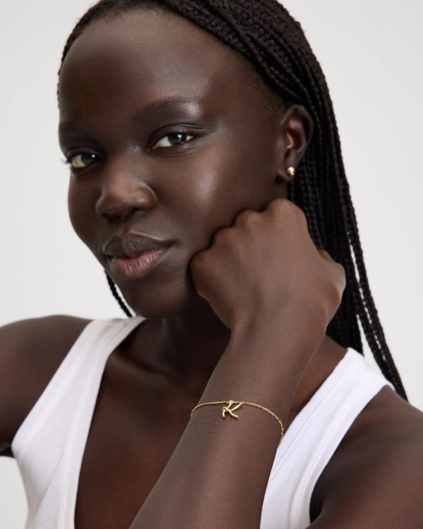Kate Spade Initial Script Bracelet