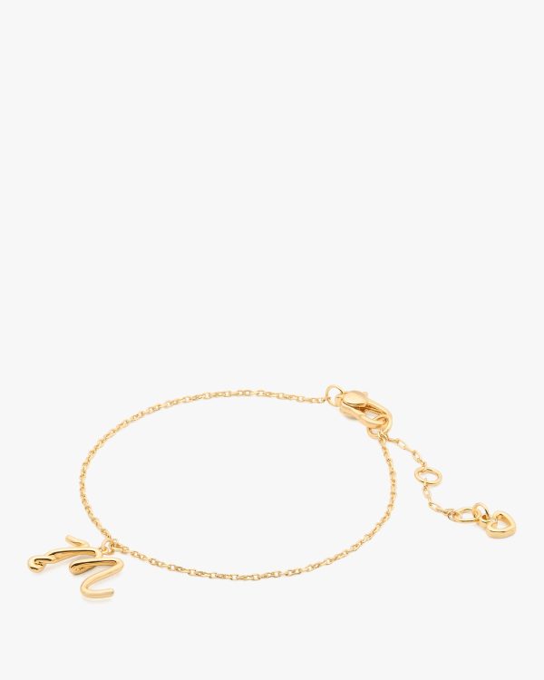 Kate Spade Initial Script Bracelet