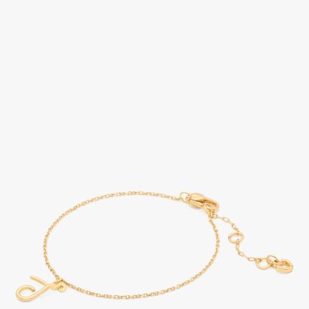 Kate Spade Initial Script Bracelet