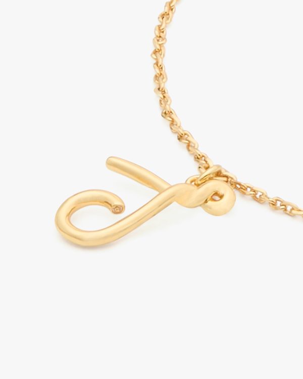 Kate Spade Initial Script Bracelet