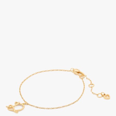 Kate Spade Initial Script Bracelet