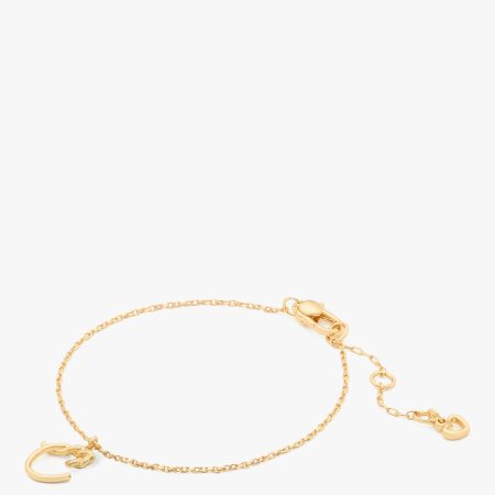 Kate Spade Initial Script Bracelet