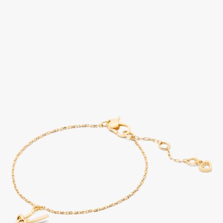 Kate Spade Initial Script Bracelet