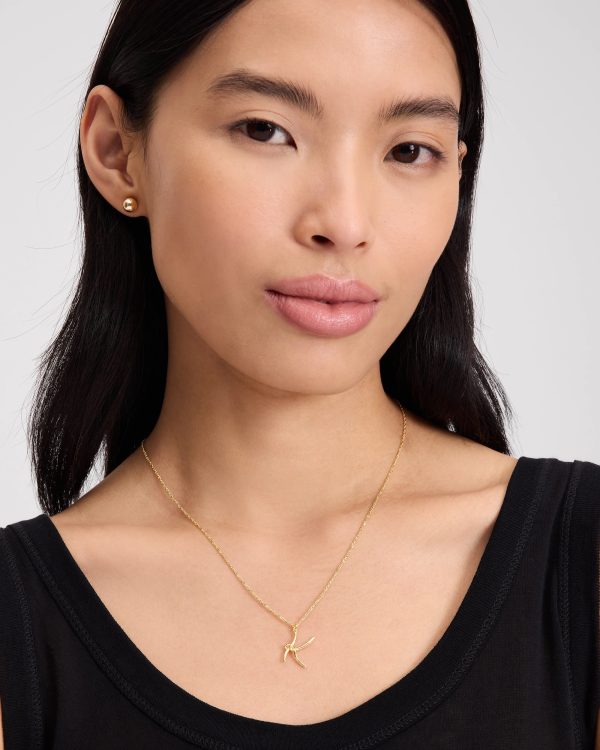 Kate Spade Initial Script T Pendant