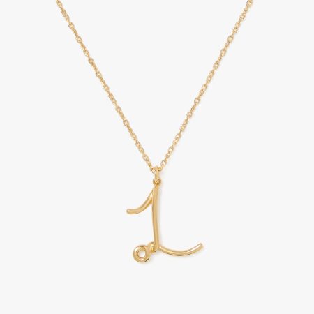 Kate Spade Initial Script L Pendant