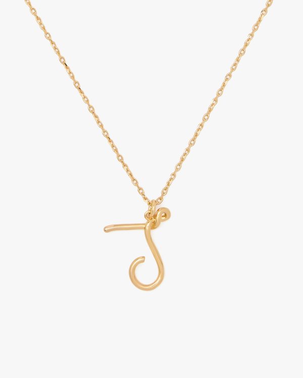 Kate Spade Initial Script Pendant