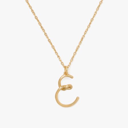 Kate Spade Initial Script E Pendant