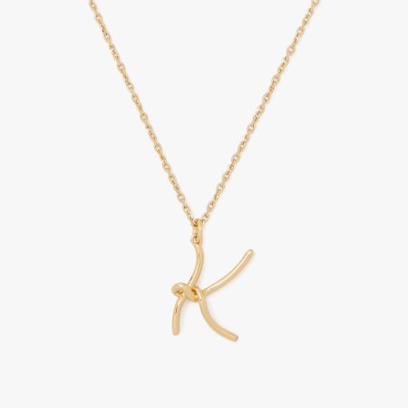 Kate Spade Initial Script K Pendant