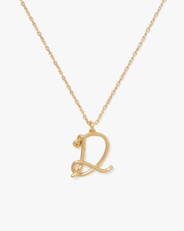 Kate Spade Initial Script D Pendant