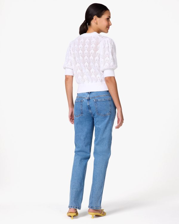 Kate Spade Bow Lace Knit Cardigan