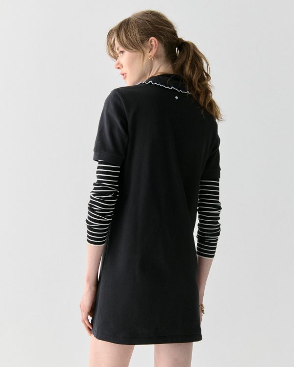 Kate Spade Ruffle Logo Polo Dress