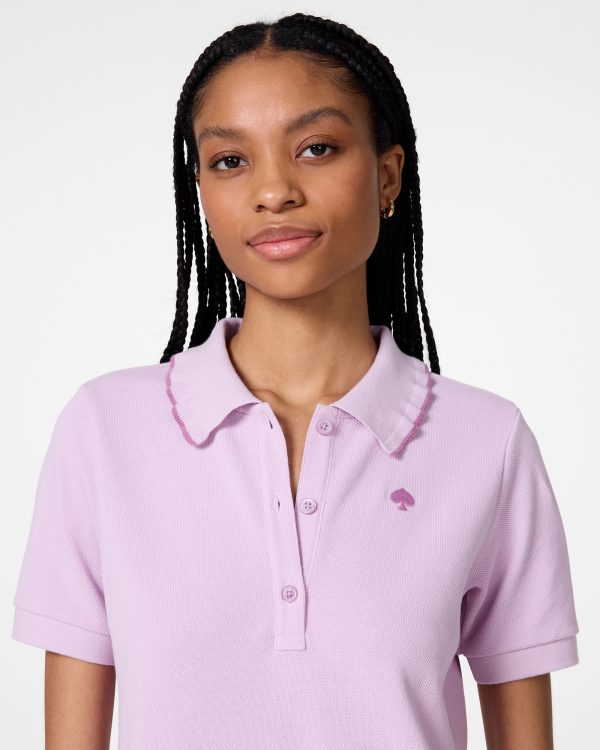 Kate Spade Ruffle Logo Polo Dress