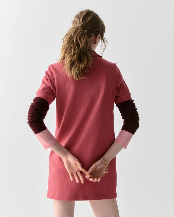 Kate Spade Ruffle Logo Polo Dress