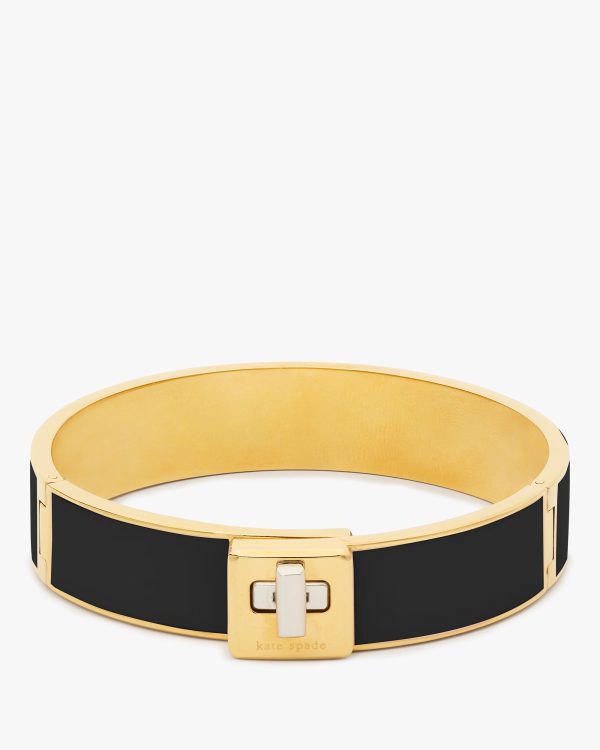 Kate Spade Phoebe Enamel Turnlock Bangle