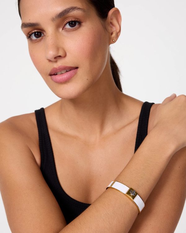 Kate Spade Phoebe Enamel Turnlock Bangle