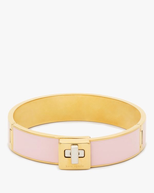 Kate Spade Phoebe Enamel Turnlock Bangle