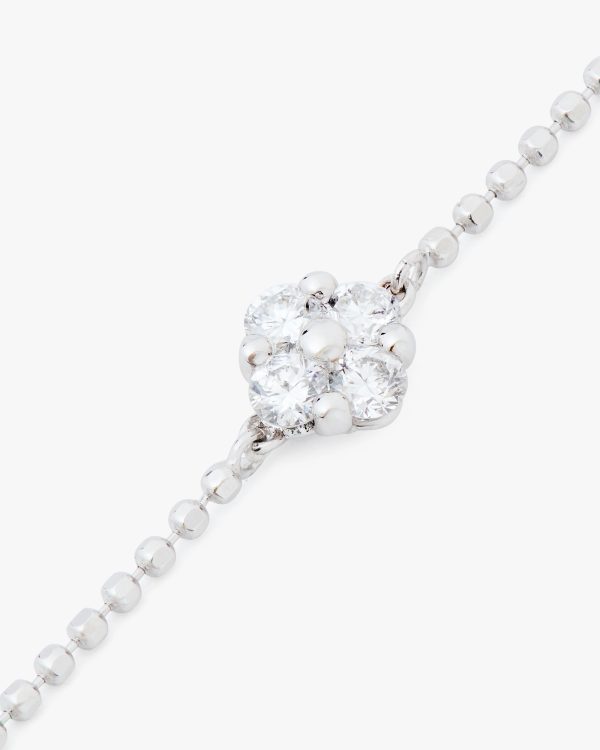 Kate Spade Fine Time To Shine Diamond Flower Bracelet