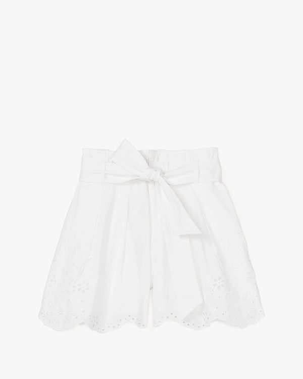 Kate Spade Floral Embroidered Shorts