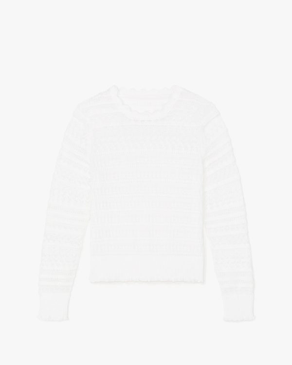 Kate Spade Scallop Lace Sweater