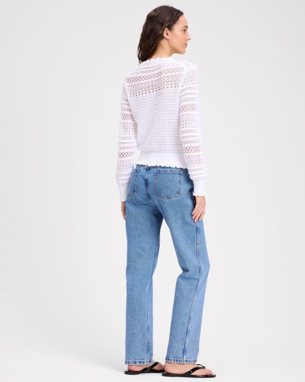 Kate Spade Scallop Lace Sweater