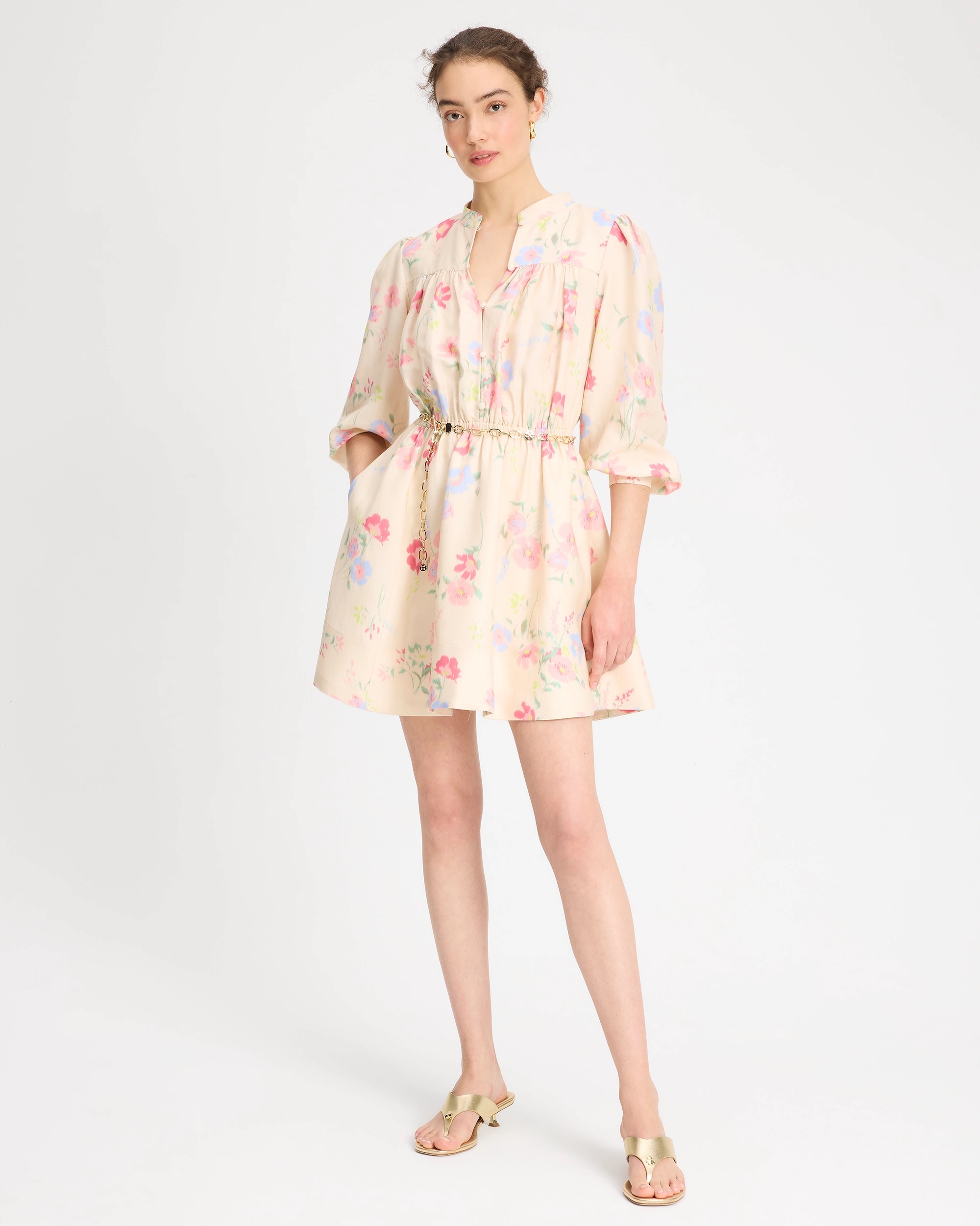 Kate Spade Whimsical Garden Belted Shirt Dress - Image 4