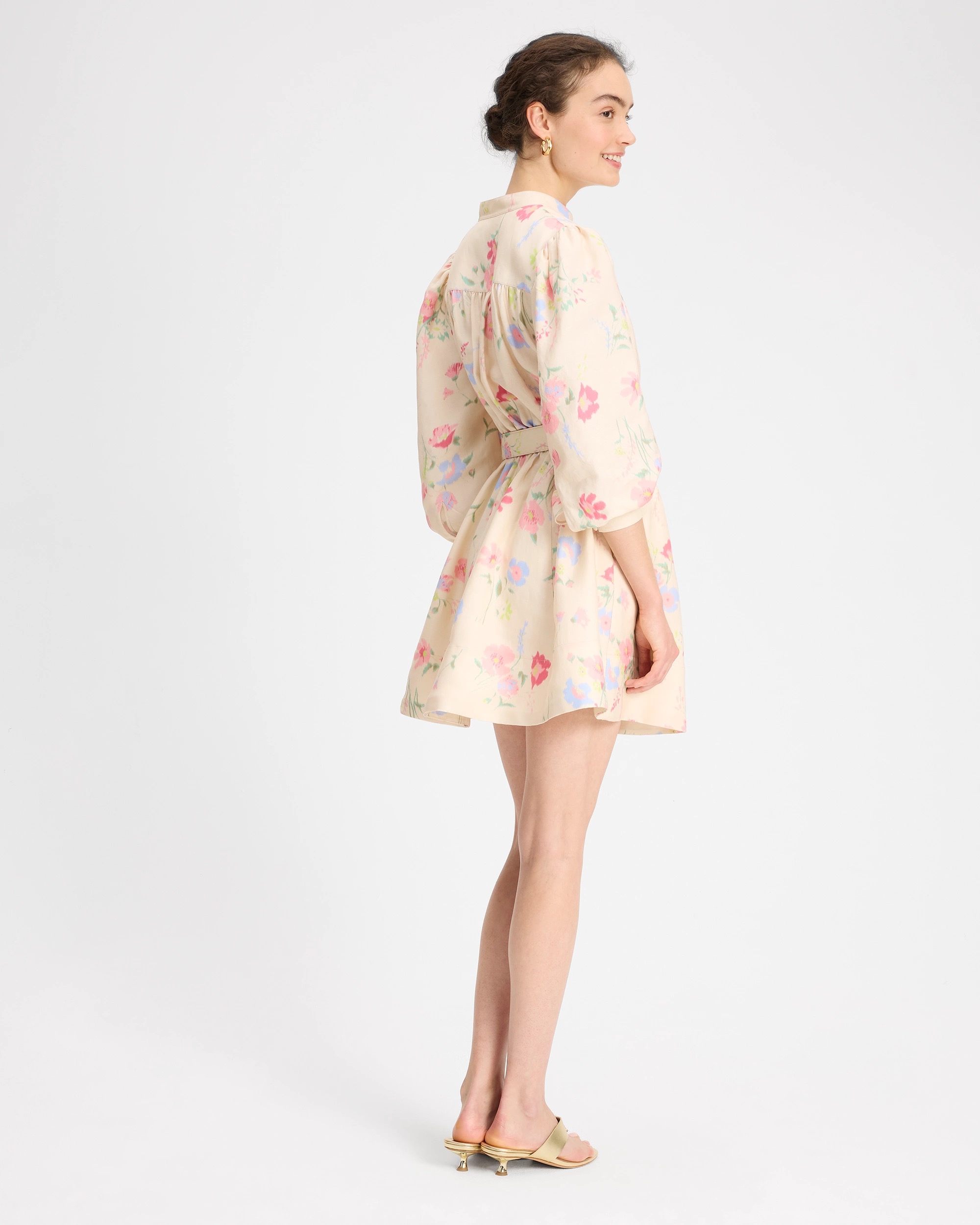 Kate Spade Whimsical Garden Belted Shirt Dress - Image 5