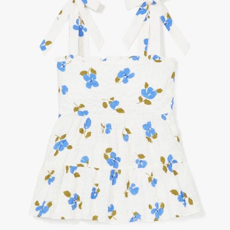 Kate Spade Painterly Bouquet Tiered Top
