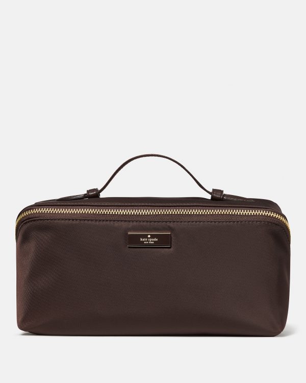 Kate Spade Carter Nylon Travel Cosmetic Pouch