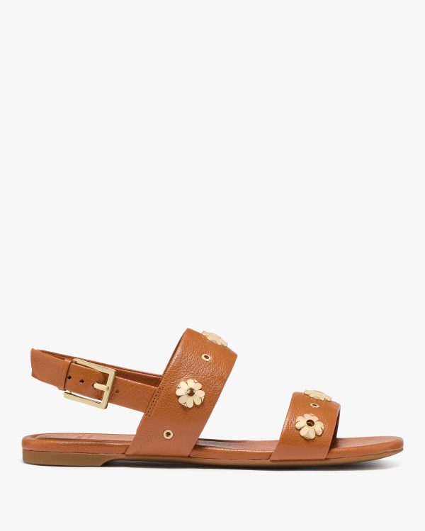 Kate Spade Spade Flower Stud Flat Sandals