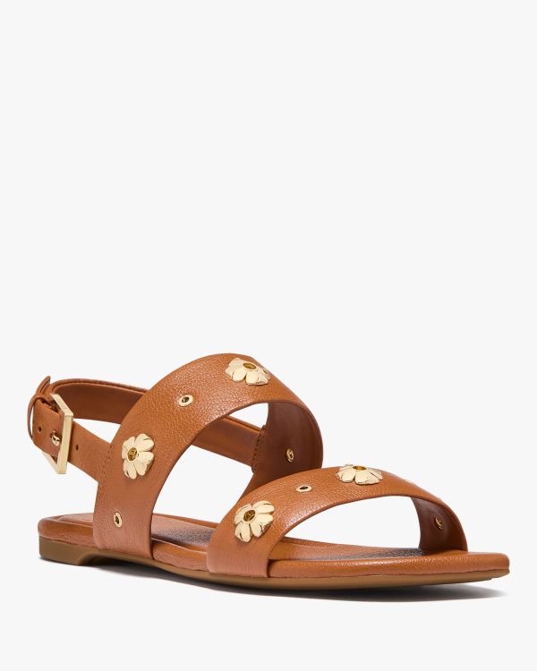 Kate Spade Spade Flower Stud Flat Sandals