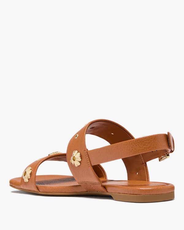 Kate Spade Spade Flower Stud Flat Sandals