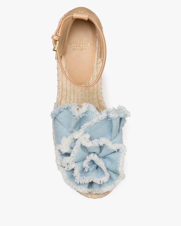 Kate Spade Flourish Espadrille Wedge Sandals