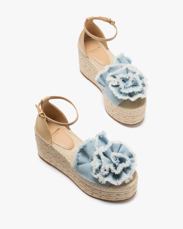 Kate Spade Flourish Espadrille Wedge Sandals