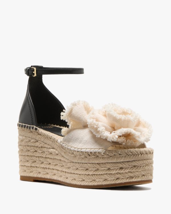 Kate Spade Flourish Espadrille Wedge Sandals