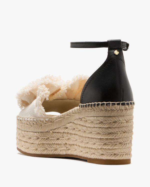 Kate Spade Flourish Espadrille Wedge Sandals