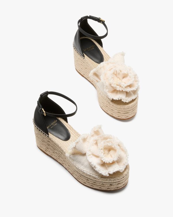 Kate Spade Flourish Espadrille Wedge Sandals