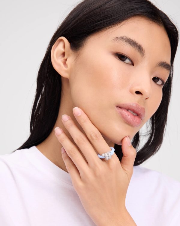 Kate Spade Ropes & Knots Pave Ring