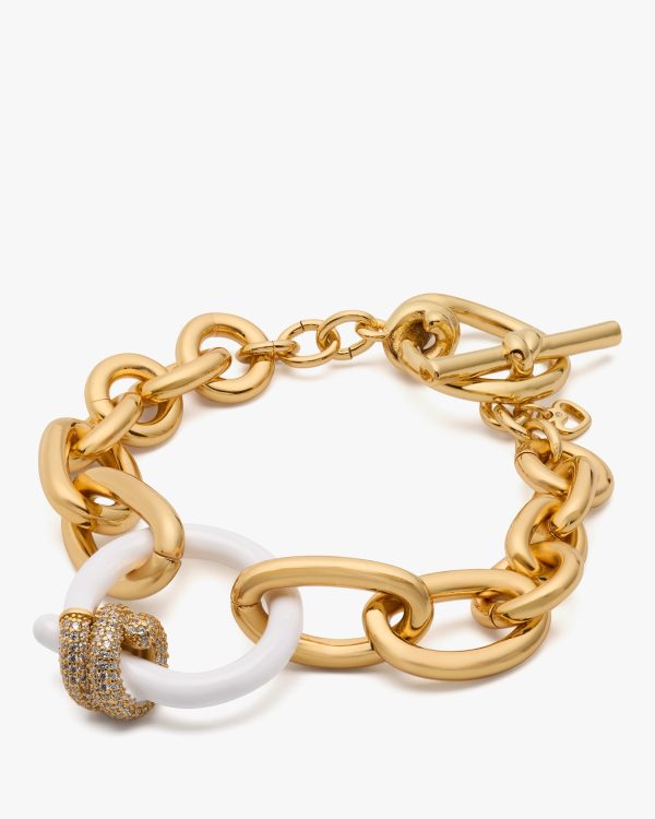 Kate Spade Ropes & Knots Statement Bracelet