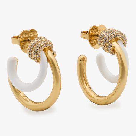 Kate Spade Ropes & Knots Layered Hoops