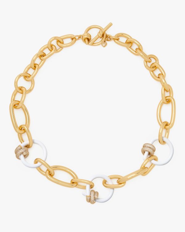 Kate Spade Ropes & Knots Statement Necklace